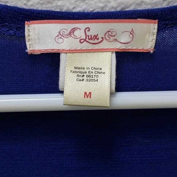 Lux soft empire waist blouse - Picture 6 of 7